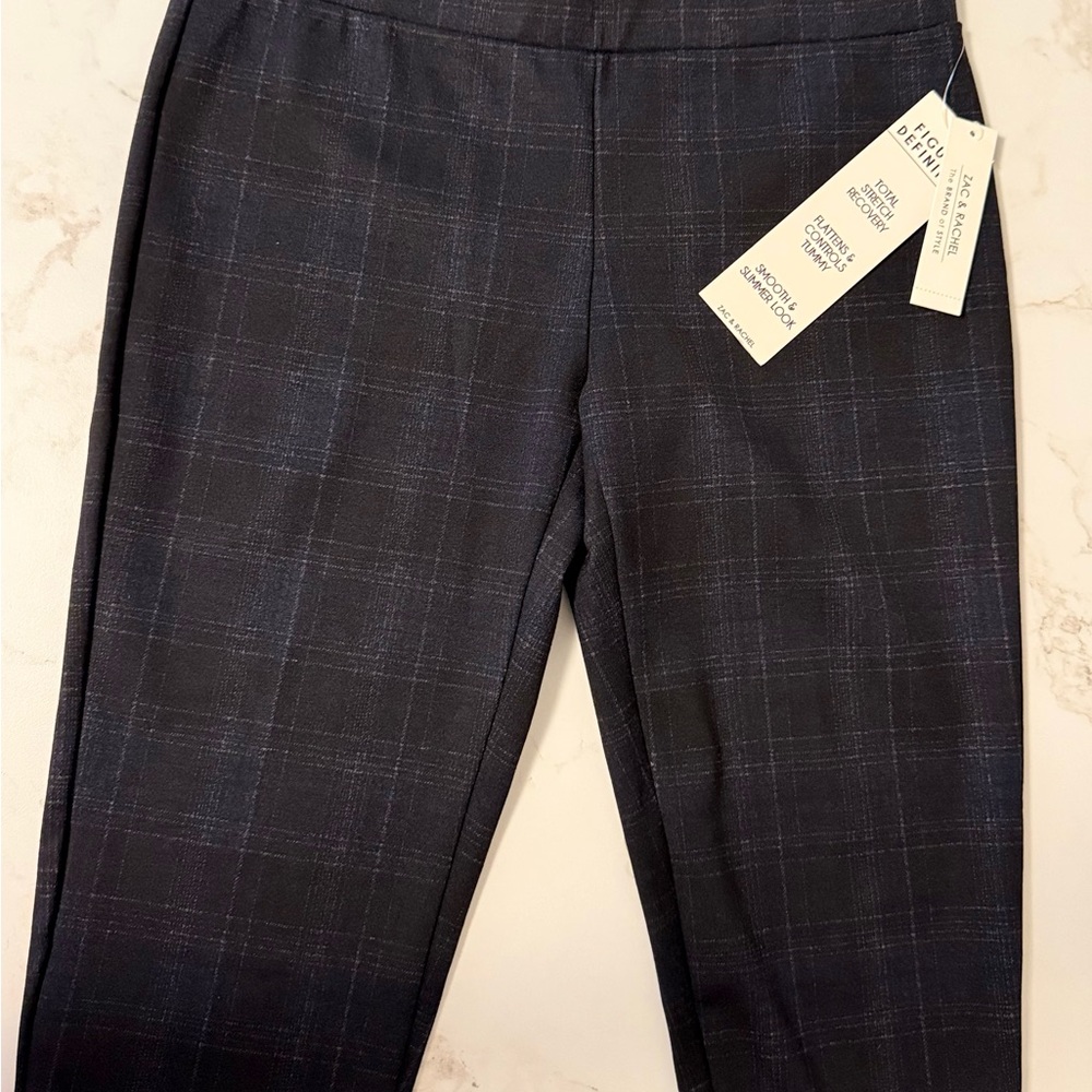 Zac & Rachel Dark Checkered Trousers